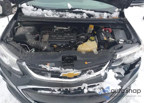 2019 Chevrolet Sonic Lt Auto из США, поврежденный, VIN 1G1JD5SB6K4133595